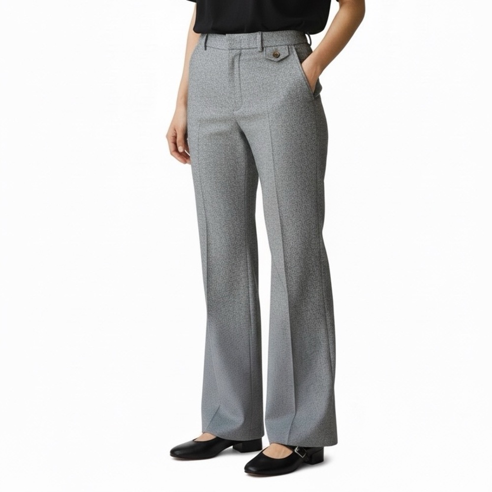 Abercrombie & Fitch Y2K Wool Bootleg Trousers